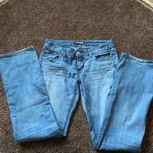 Express Stella Barely Boot Jeans